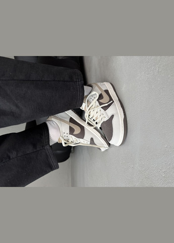 Кроссовки женские Nike SB Dunk Low Teddy Bear beige brown | Найк СБ Данк низкие бежевые коричневые No Brand бежевые демисезоны (316091176)