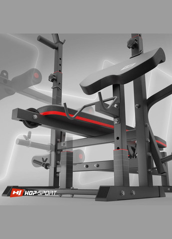 Лавка тренувальна HS-1075 Pro із партою Скотта Hop-Sport (301865842)