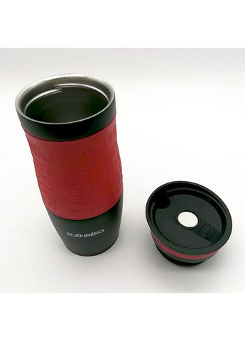 Термокружка EB-624 380 мл Термос чашка Нержавеющая сталь с силиконовым нескользящим держателем Edenberg (360544340)