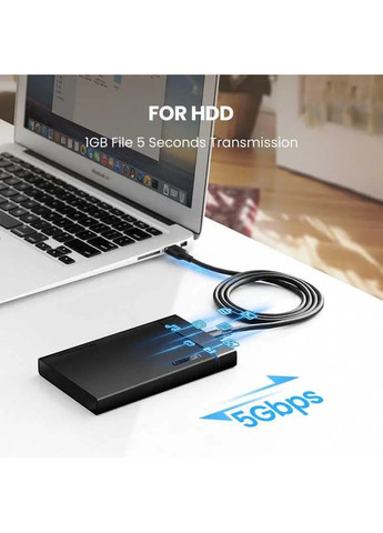 Кабель USB 3.0 A Male to Type C Male Cable Nickel Plating 1m (black) (UGR-20882) (UGR-20882) Ugreen US184 (361346710)