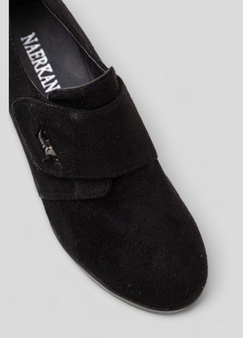 Naerkang Туфлі жіночі замша,, чорний з, китай — демісезон (315134438)