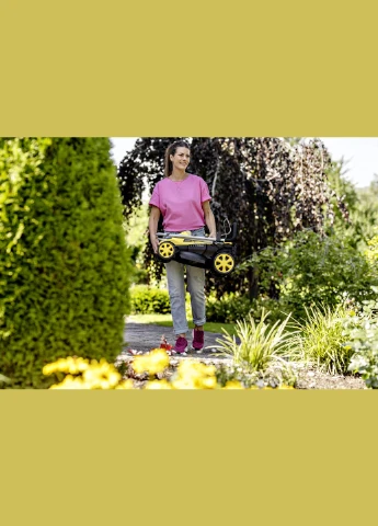 Газонокосарка акумуляторна LMO 34-18 Dual 18В 34см 25-60мм KARCHER (330030510)