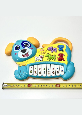 Пианино Собачка 28 см Голубой (FT 0013) Limo Toy (302969511)