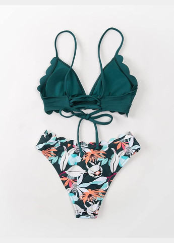 Зеленый летний купальник CUPSHE