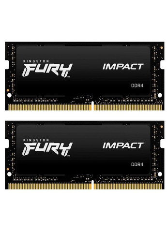 Устройство для ноутбуков 16 GB (2x8GB) SODIMM DDR4 3200 MHz Impact (KF432S20IBK2/16) Kingston FURY (315719381)