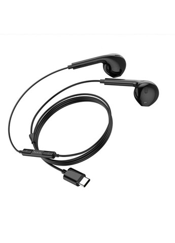 Наушники Type-C проводные цифровые наушники с микрофоном (6931474782359) Hoco M101 Crystal joy (372685326)
