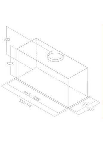 Вытяжка ENTER IX/A/52 ELICA (368591922)