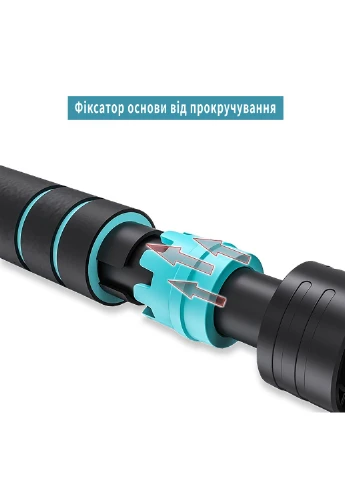 Розсувний розпірний турнік BlueGymBar 70-95 см EasyFit (345710486)