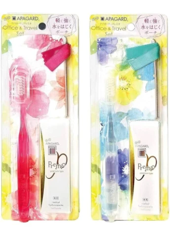 Premio Travel Set набор зубной пасты и щетки, 1 шт APAGARD (307090816)