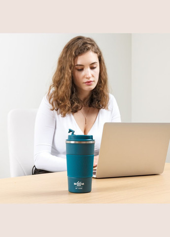 Термокружка MY HOME 510 мл Синий (KP28 M BLUE) MVM (301002450)