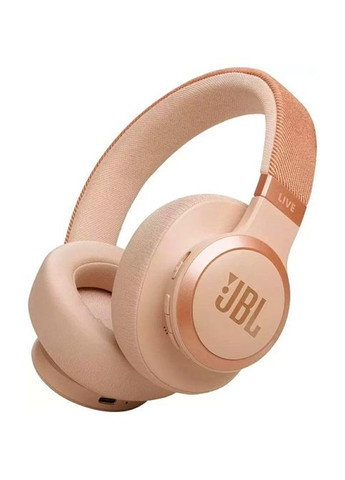 Навушники бездротові Live 670NC, Sandstone, Bluetooth, мікрофон, динаміки 40 мм, акумулятор 750 mAh (JBLLIVE670NCSAT) JBL (362213595)