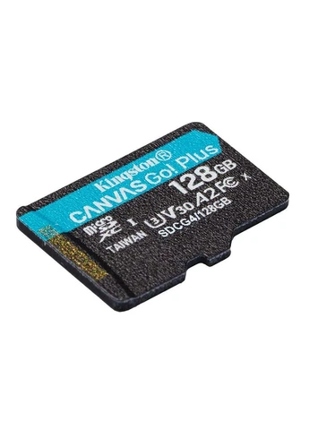 Карта памяти microSDXC (UHS-1 U3) Canvas Go! Plus 128Gb class 10 A2 V30 (R200MB/S) Kingston (388141533)