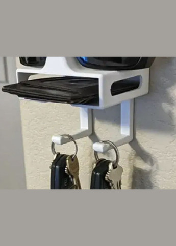 Держатель для ключей и кошелька настенный / Декоративная ключница на стену для дома и офиса UA3D (303629311)