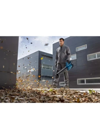 Акумуляторний садовий повітродув Professional AdvancedLeafBlower 18В-750, швидкість 198 км/год, вага 2.8 кг, без акумулятора Bosch (393458229)