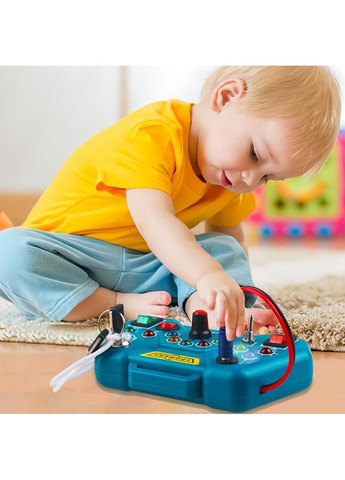 Развивающая игрушка бизиборд "Проводочки" Монтессори A-Toys (366027061)