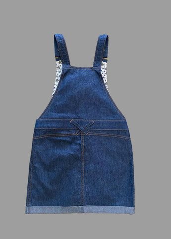 Полукомбинезон джинсовая юбка для девочки. Mone (327825884)