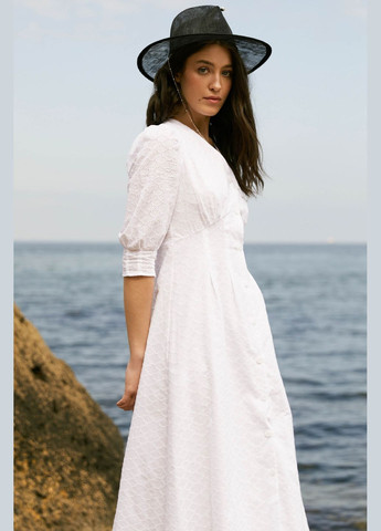 Білий повсякденний сукня Seventeen однотонна