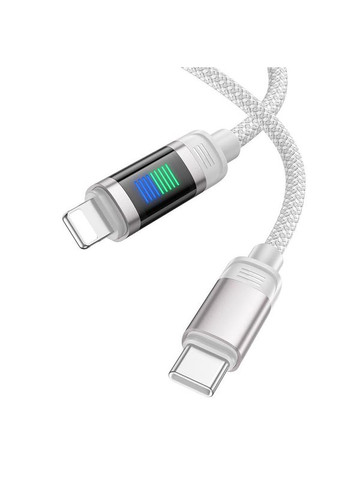 Кабель для зарядки Lightning Type-C для iphone / дріт, шнур тайп сі на лайтнінг зарядний кабель для айфона 1,2м Hoco (356099720)