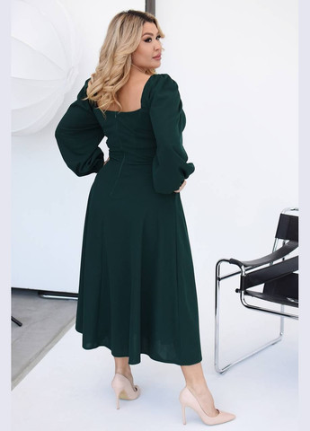 Смарагдова коктейльна, ділова, повсякденний, кежуал, джинсова, вечірня сукня жіноча Україна однотонна