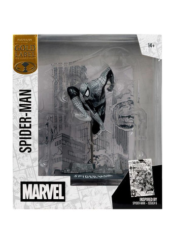 Фігурка MARVEL Spider-Man #6 Line Art Gold Label (14829) McFarlane (370034199)