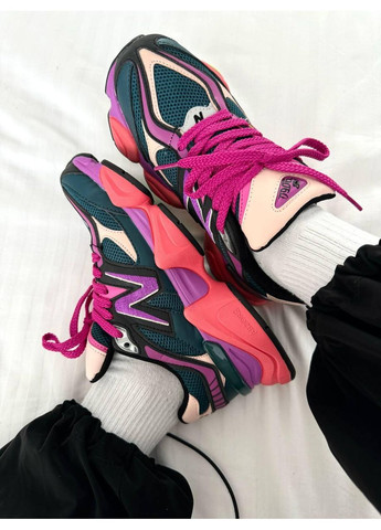 Синій Осінні кросівки чоловічі new balance 9060 purple acid нью беланс 9060 No Brand