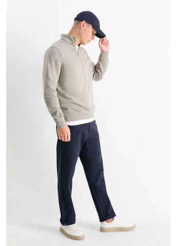 Темно-синие демисезонные джинсы regular C&A