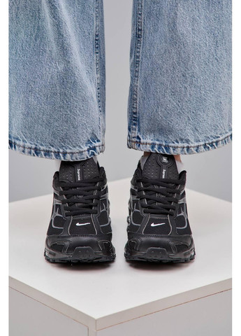 Черные демисезонные кроссовки мужские nike x supreme shox ride 2 black найк аир макс суприм No Brand