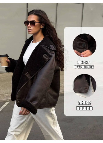 Женская дубленка оверсайз MonCher (364672422)