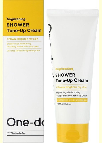 One-Day's You Осветительный крем для тела Brightening Tone-Up Cream, 200 мл — Крем, Южная Корея (309151749)