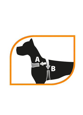 Шлея для собак Sport Dog P XS нейлонова A: 39 см B: 48-58 см 78004516 Ferplast (323224534)