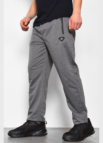 Спортивні штани чоловічі світло-сірого кольору Let's Shop (288537164)