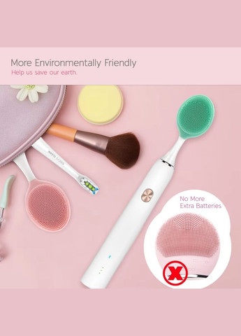 Насадка для зубної щітки Soocas X1/X3U/X3/X5/V1 blue No Brand (326795106)