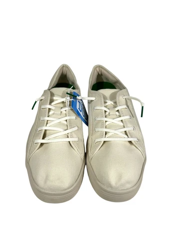 Бежевые кеды cody m canvas white/stucco (41291-17h),, размер 43 (us m10) 29 см Hey Dude