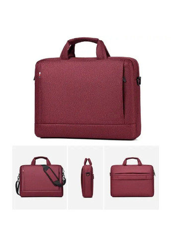 Сумка з ручками ременем відділеннями для перенесення зберігання ноутбука 11-13.6″ дюймів 37х27х4 см (477052-Prob) Червона Unbranded (293940069)