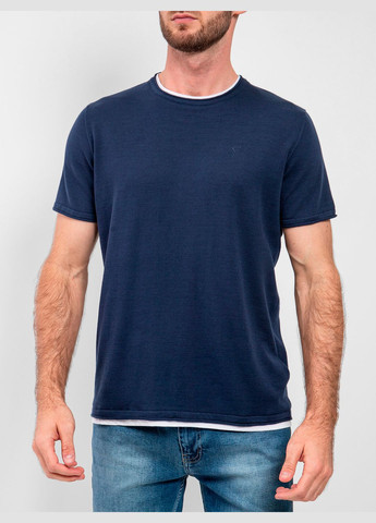 Синяя футболка Fred Mello