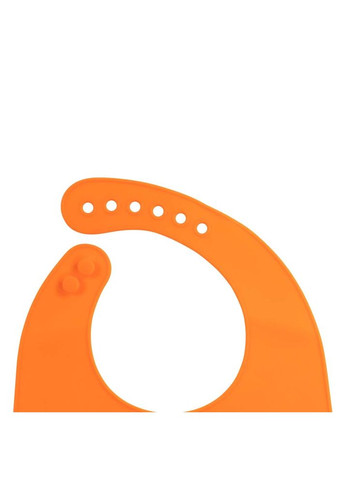 Нагрудник силіконовий Safari, помаранчевий, 4+ місяців () Baboo 11-006 (335973908)