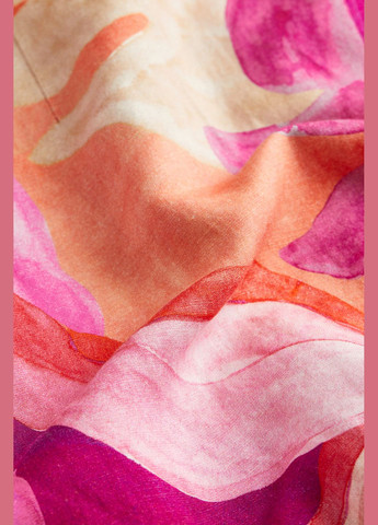 Комбінована кежуал сукня в квітковий принт H&M однотонна