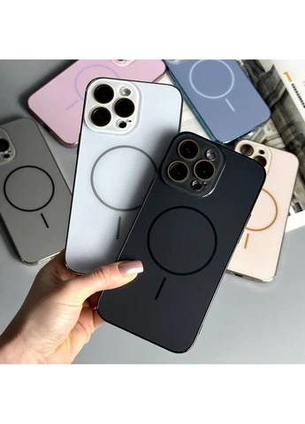 Чохол Matte TPU Soft Touch Magnetic для iPhone 12 Pro Max Black No Brand (382913181)