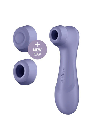 Вакуумний кліторальний стимулятор Pro 2 Generation 3 with Liquid Air Lilac Satisfyer (333332602)