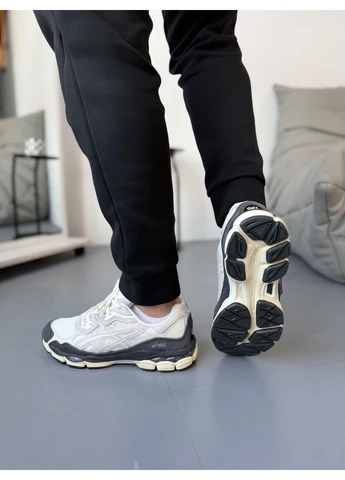 КРОССОВКИ ЖЕНСКИЕ ASICS GEL-NYC BEIGE GREY АСИКС ГЕЛЬ НЮК СЕРЫЕ No Brand серые демисезоны (390382030)