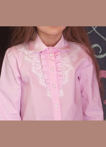Розовая блузка Світ блуз демисезонная