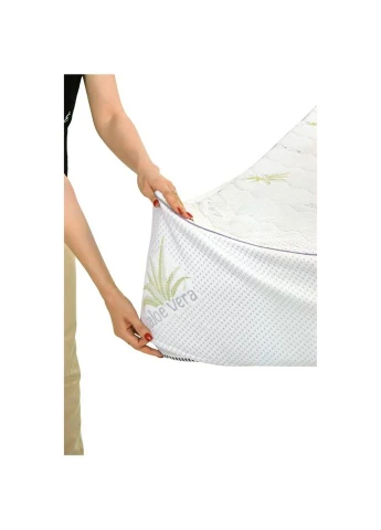 Наматрасник №1034 Alberto Bamboo Strong Aloe Vera 140х200 см (2200001504325) Mirson (314958131)