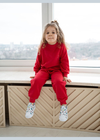 Малиновий демісезонний костюм дитячий it’s me з кишенями малиновий брючний It's ME ONE