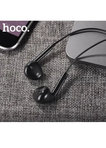 Наушники проводные HOCO M101 Crystal 3,5 мм ABS Черные 1,2 м No Brand M101 Crystal joy (401166000)