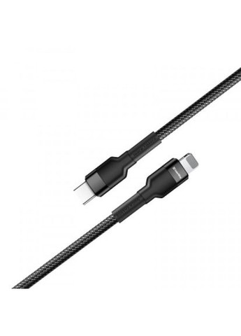 Дата кабель USBC to Lightning 0.3m 3А black (CW-CBPDCL054-BK) Colorway usb-c to lightning 0.3m 3а black (268141170)