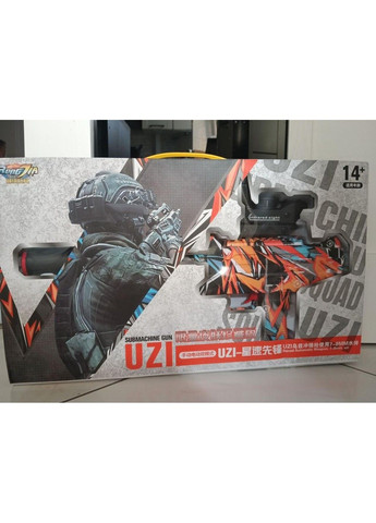 Іграшковий електричний автомат пістолет кулемет УЗД графіті з акумулятором стріляє гідрогелевими орбізами No Brand (334002979)