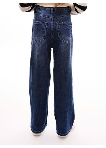 Синие демисезонные джинсы для девочки подростка RELUCKY