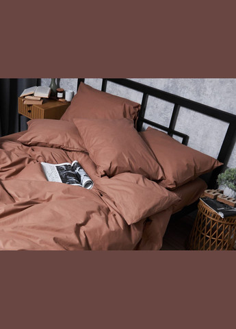 Комплект постільної білизни Бязь Gold Люкс «» євро 200х220 наволочки 2х50х70 (MS-820004526) Moon&Star Light Brown (302973889)