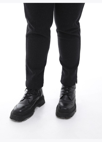 Штани жіночі чорні МОМ дуже теплі великий розмір Estensivo MOM (305850838)