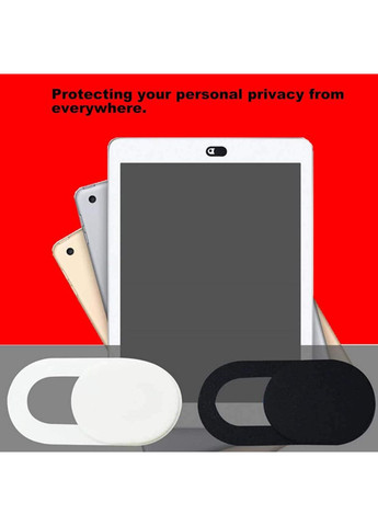 Защитная шторка для веб-камеры 3 шт White No Brand (356494902)